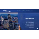 Blue & White Taxi Profile