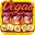 Vegas Downtown Slots & Words Logo
