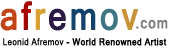 Leonid Afremov / Afremov.com Logo