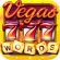 Vegas Downtown Slots & Words Logo