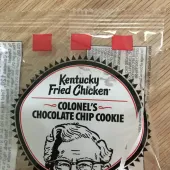 Prepackaged cookies