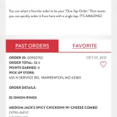 Ordered online and never got my food and was charged