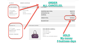 Coach - Outlet - discrimination against address. racial discrimination. reject to do business with customer of color with no reason.