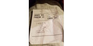 Captain D's - manager had her id turned around