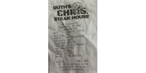 Ruth's Chris Steak House - questionable food