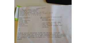 Lufthansa German Airlines - damaged luggage