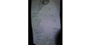 Zaxby's - it was something in my box of food
