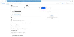 Indeed.com - fake job posting