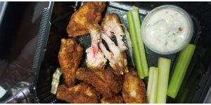 Outback Steakhouse - Wings, not cooked thoroughly.