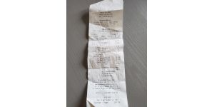 Panera Bread - check # 343283 ($44.97, 11/6/19, 5:54:46 pm