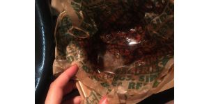 Wingstop - lemon pepper wings and original hot