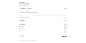 GrubHub - failed to deliver food order