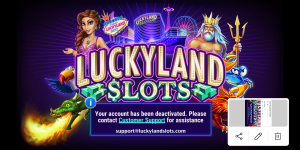 LuckyLand Slots - My winnings