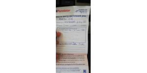 Purolator - Driver slip misinformation and terrible customer service