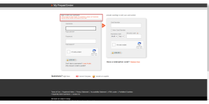 MyPrepaidCenter.com - The MyPrepaidCenter.com account locked