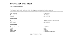 Edgars Fashion / Edcon - Account payments