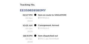 Pos Malaysia - Delivery