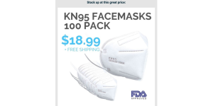 iTechDeals.com - K-N95 Facemasks (100 pk) - $19 shipped