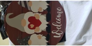 StyleWe - Door decor welcome sign gnomes