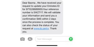 DU - Customer service