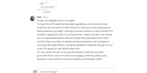 Airbnb - Refund / help please