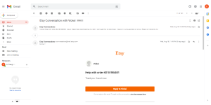 Etsy - Deactivated account.