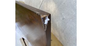 Lastman's Bad Boy - Received dining room set and table top is damaged. Have tried to call and have sent numerous emails but no answer
