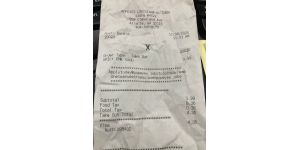 Popeyes - Uncooked chicken