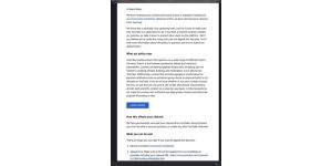 YouTube - Account termination