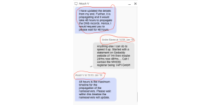 GoDaddy - Customer support, problem changing dns ns records
