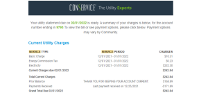 Conservice Utility Management & Billing - Conservice utilities experts are swindling me