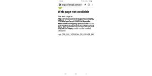 DuckDuckGo - Website Error