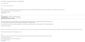 OnTrac - Delivered package to the address doesn't existed