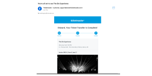 Ticketmaster - Recent "elo" concert in akron ohio (april 6, 2022.