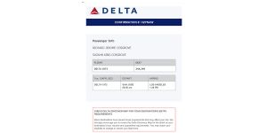 Delta Air Lines - Tickets
