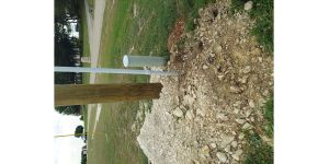 Oncor - Construction new power pole installation
