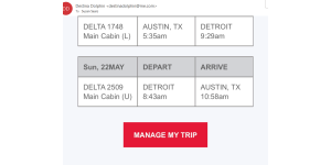 Delta Air Lines - Boarding denied