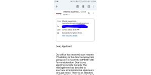 Atlantic Superstore - Is this email genuine or fake?