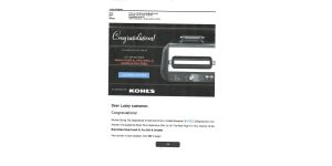 Kohl's - Abuse-phishing email