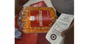 Target - Expired cheeseballs on the aisles