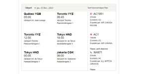 Air Canada - I loose so much time because many delays of my flight from Toronto to Tokyo