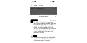 Shopee - Complaint against Shopee dining deal