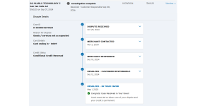Citibank - Citi keeps your disputed and resolved funds