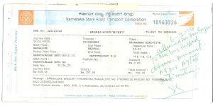 Karnataka State Road Transport Corporation [KSRTC] - Denial of Seats against Reserved-Confirmed Tickets regarding
