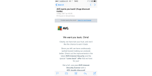 AVG Technologies - cancelled antivirus software