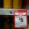 Woolworths - orange juice pricing