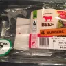 Woolworths - beef burgers containing glass