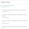 Shopee - shipping / delivery service: exceeded the eta (+1 week) and logging of wrong status in the shipping information