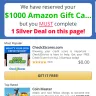 Reward Zone USA - amazon $1000 gift card