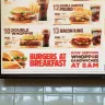 Burger King - service/availability of product